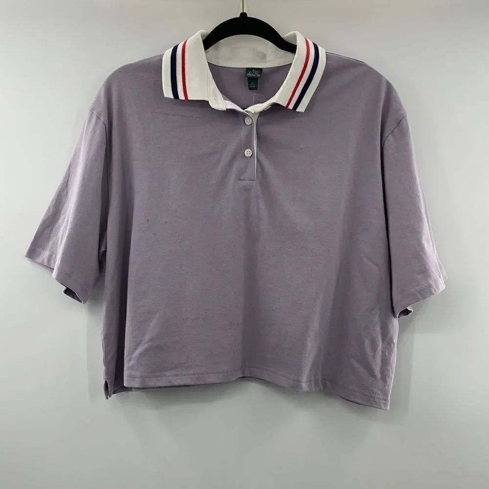 3For$20 NWT Wild Fable Purple Polo Crop Top Various sizes